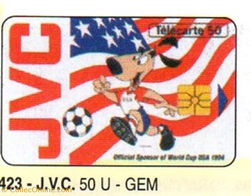 1993 34 J.V.C. 50U 12/93 GEM LAQUEE TIRAGE PRIVE divers telecartes 1993 34 j v c 50u 12 93 gem laquee tirage prive