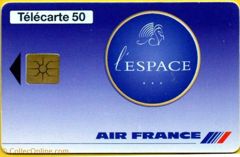 diver telecarte 1995 air france 08 95 gem
