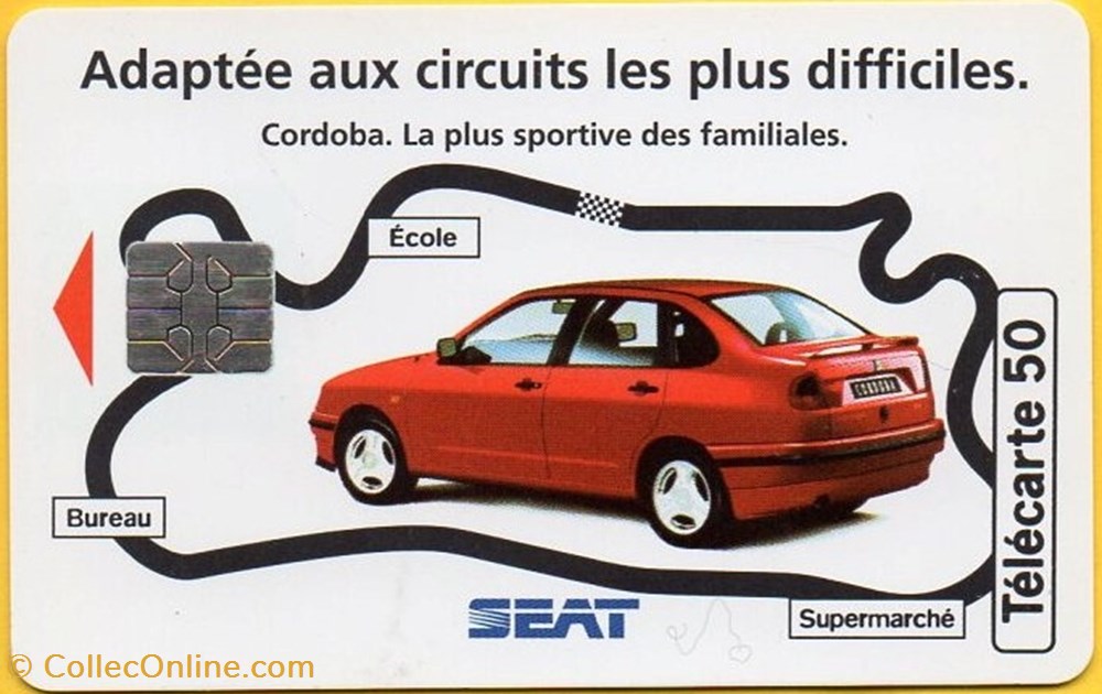 1994 SEAT 09/94 SO5 diver telecarte 1994 seat 09 94 so5