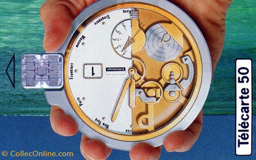 1994 SCHLUMBERGER 11/94 SC7 diver telecarte 1994 schlumberger 11 94 sc7