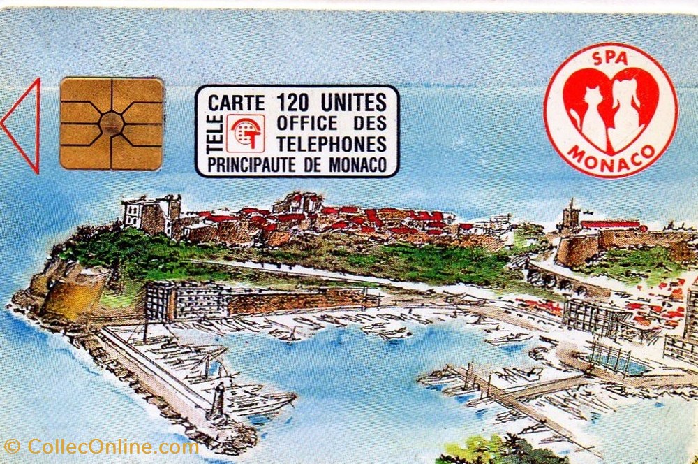 1992 SPA MONACO 120U 04/92 GEM divers telecartes 1992 spa monaco 120u 04 92 gem