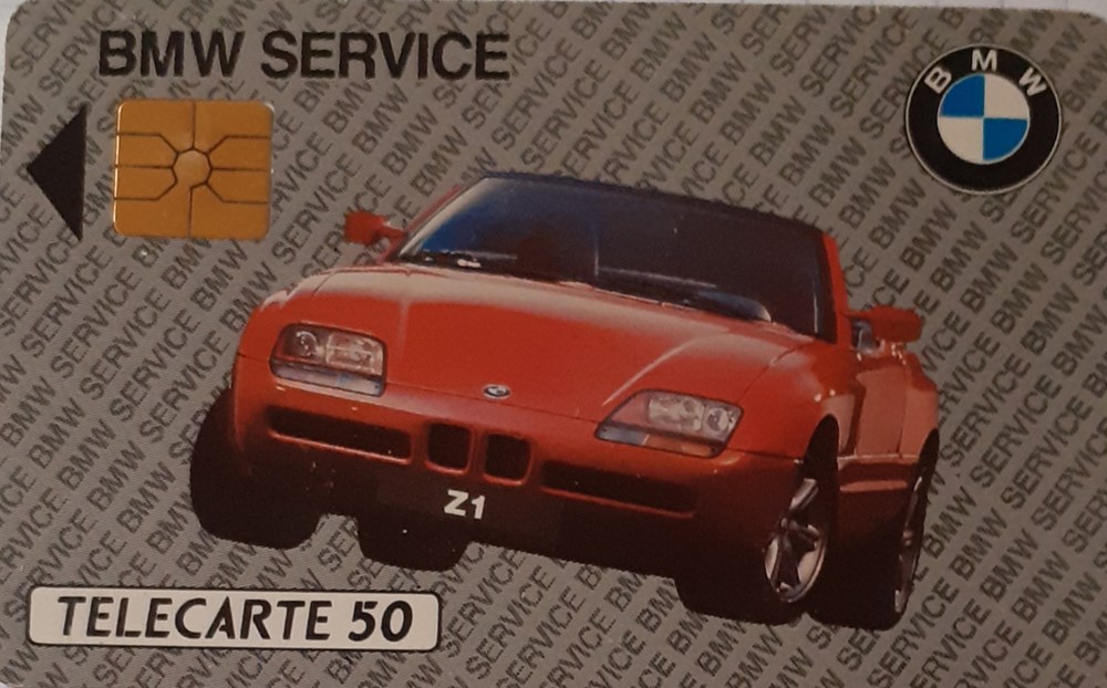 1992 BMW SERVICE 02/92 GEM divers telecartes cartes telephoniques 1992 bmw service 02 92 gem
