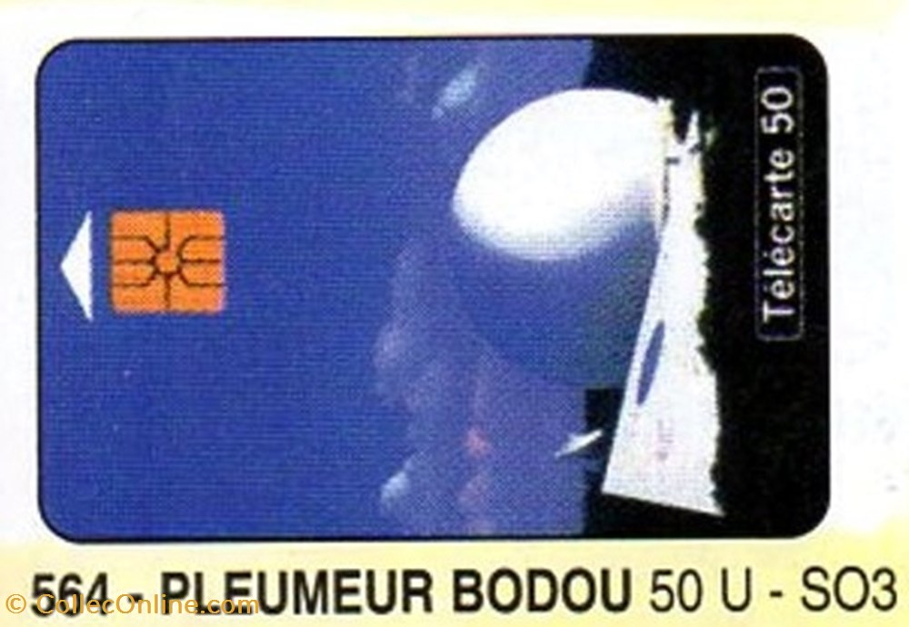 divers telecartes 1995 03 pleumeur bodou 50u 09 95 sc7 t2g