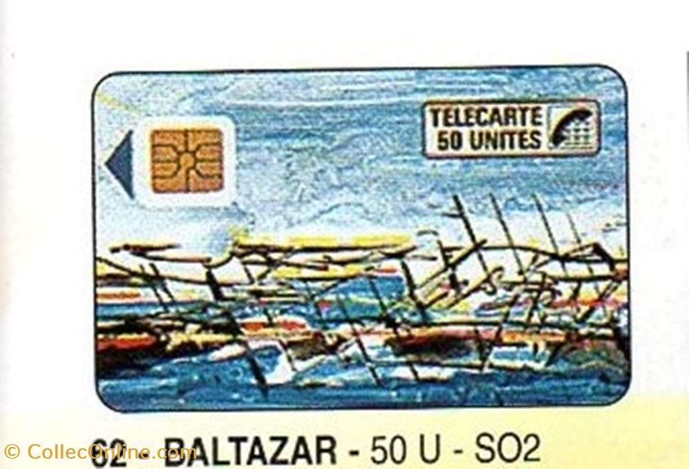 1989 14 BALTAZAR divers telecartes 1989 14 baltazar