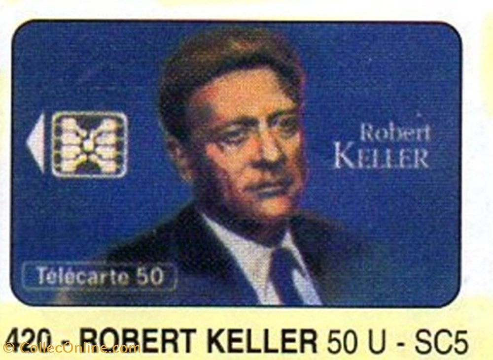 1994 00 ROBERT KELLER 50U 04/94 SO5 divers telecartes 1994 00 robert keller 50u 04 94 so5
