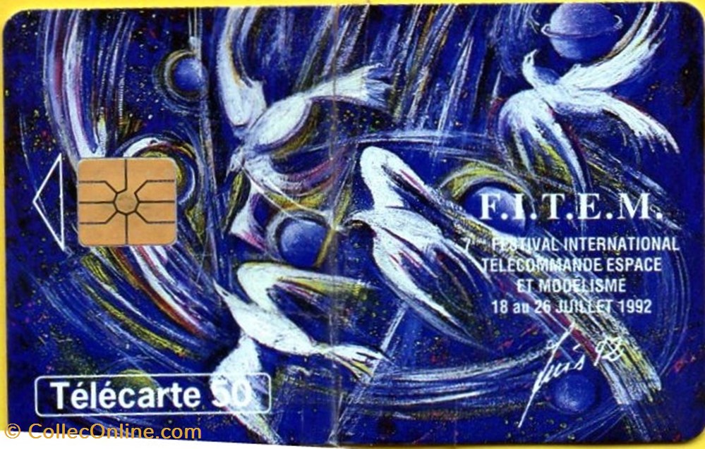 1995 FITEM 03/95 GEM diver telecarte 1995 fitem 03 95 gem