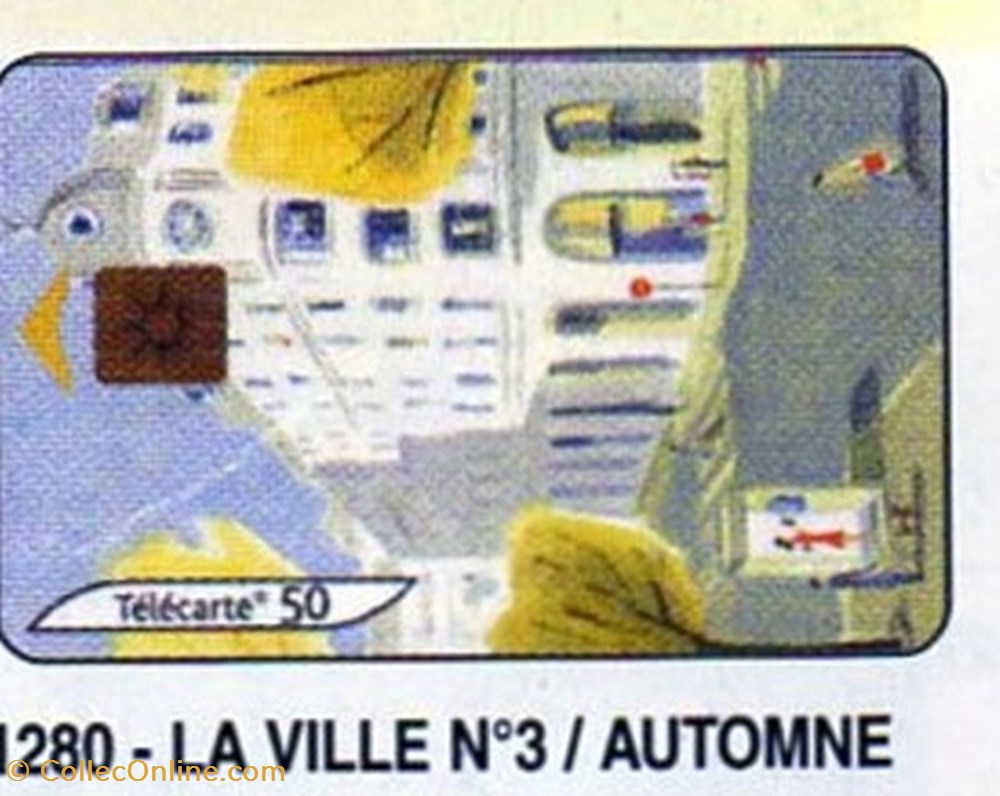 2004 03 LA VILLE N°2 / AUTOMNE divers telecartes 2004 03 la ville n 2 automne