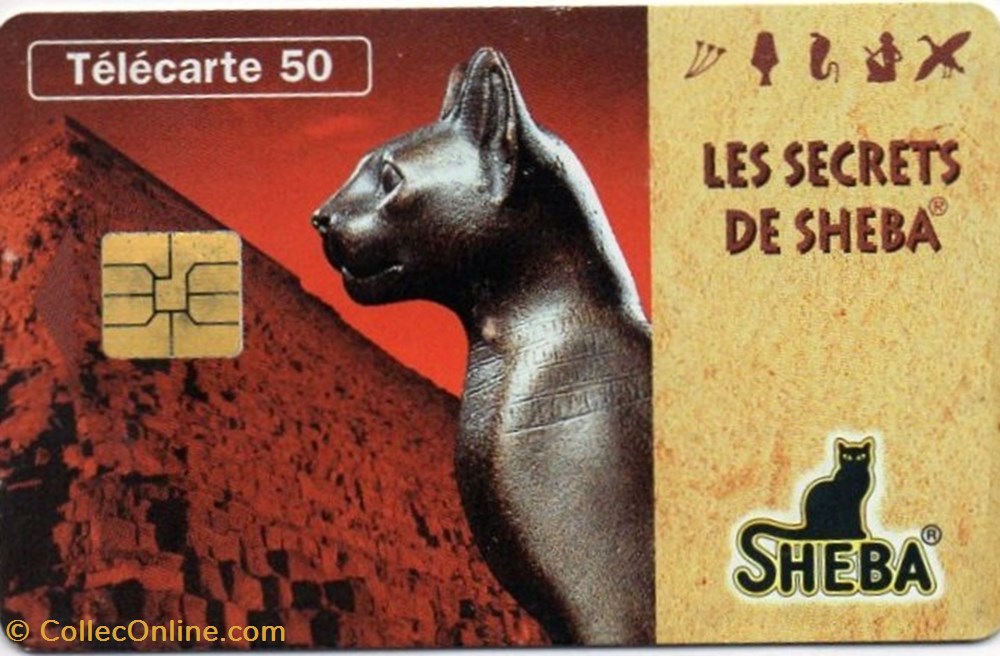 1996 SHEBA CARTE N° 1 SO3 07/96 divers telecartes cartes telephoniques 1996 sheba carte n 1 so3 07 96