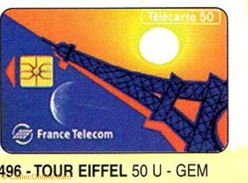 1994 10 TOUR EIFFEL 120U 10/94 GEM divers telecartes 1994 10 tour eiffel 120u 10 94 gem