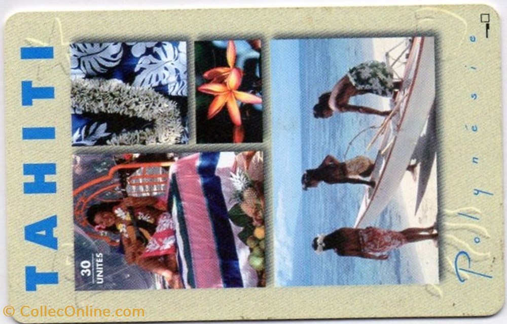 PF 1995 TOURISME ILE TAHITI 30U 09/95 GEM divers telecartes pf 1995 tourisme ile tahiti 30u 09 95 gem