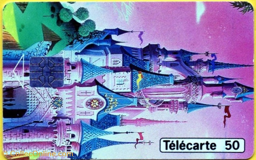1994 DISNEYLAND 06/94 SO5 diver telecarte 1994 disneyland 06 94 so5