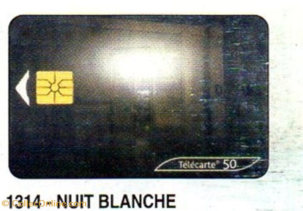 2005 13 NUIT BLANCHE 50U 09/05 GEM divers telecartes 2005 13 nuit blanche 50u 09 05 gem