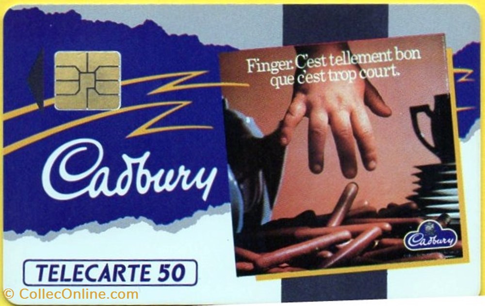 1992 CADBURY 06/92 SO3 diver telecarte 1992 cadbury 06 92 so3