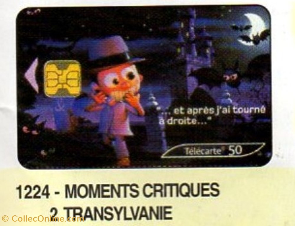 2003 06 MOMENTS CRITIQUES 2 TRANSYLVANIE divers telecartes 2003 06 moments critiques 2 transylvanie