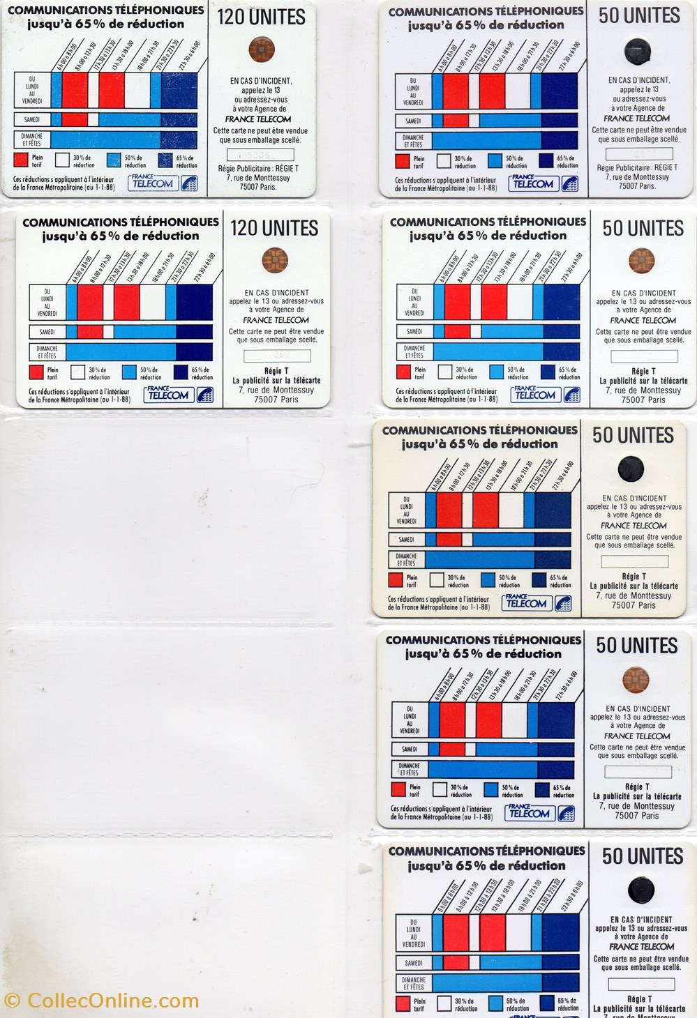 CORDON BLEU SC3 divers telecartes cartes telephoniques cordon bleu sc3