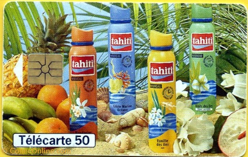 1996 TAHITI DOUCHE 11/96 GEM diver telecarte 1996 tahiti douche 11 96 gem