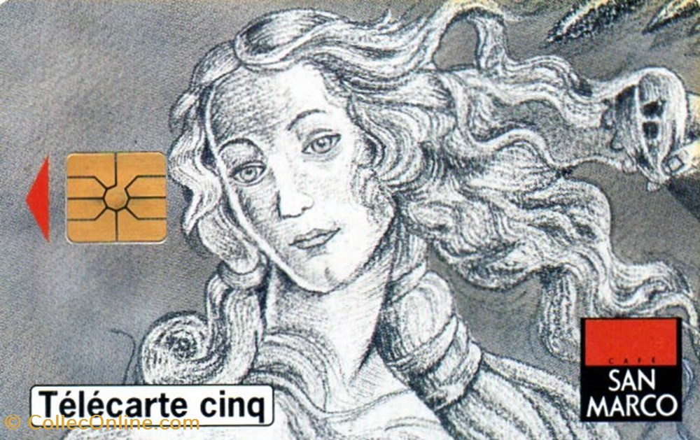 1994 SAN MARCO VENUS 07/94 GEM diver telecarte 1994 san marco venus 07 94 gem