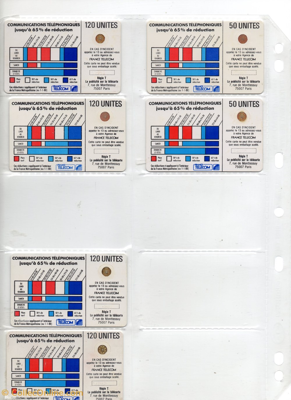 divers telecartes cartes telephoniques cordon blanc sc4 sc5