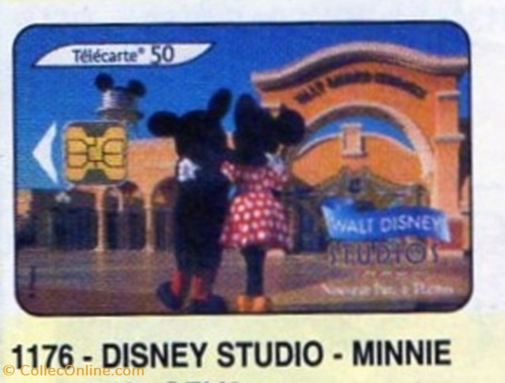 2002 05 DISNEY STUDIO - MINNIE 50U 04/02 SO6 divers telecartes 2002 05 disney studio minnie 50u 04 02 so6