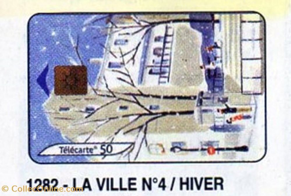 divers telecartes 2003 29 la ville n 4 hiver