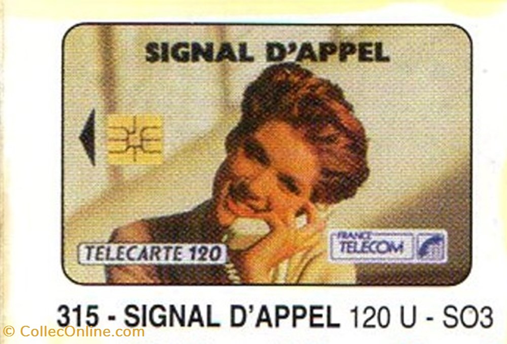 1992 00 SIGNAL D APPEL 120U 08/92 SO3 100000EX POSITION T2G divers telecartes 1992 00 signal d appel 120u 08 92 so3 100000ex position t2g