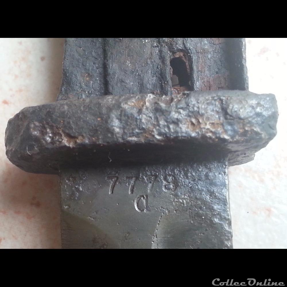 Baïonette allemande modèle 1898 3 militarium arme blanch fusil baionette allemande modele 1898