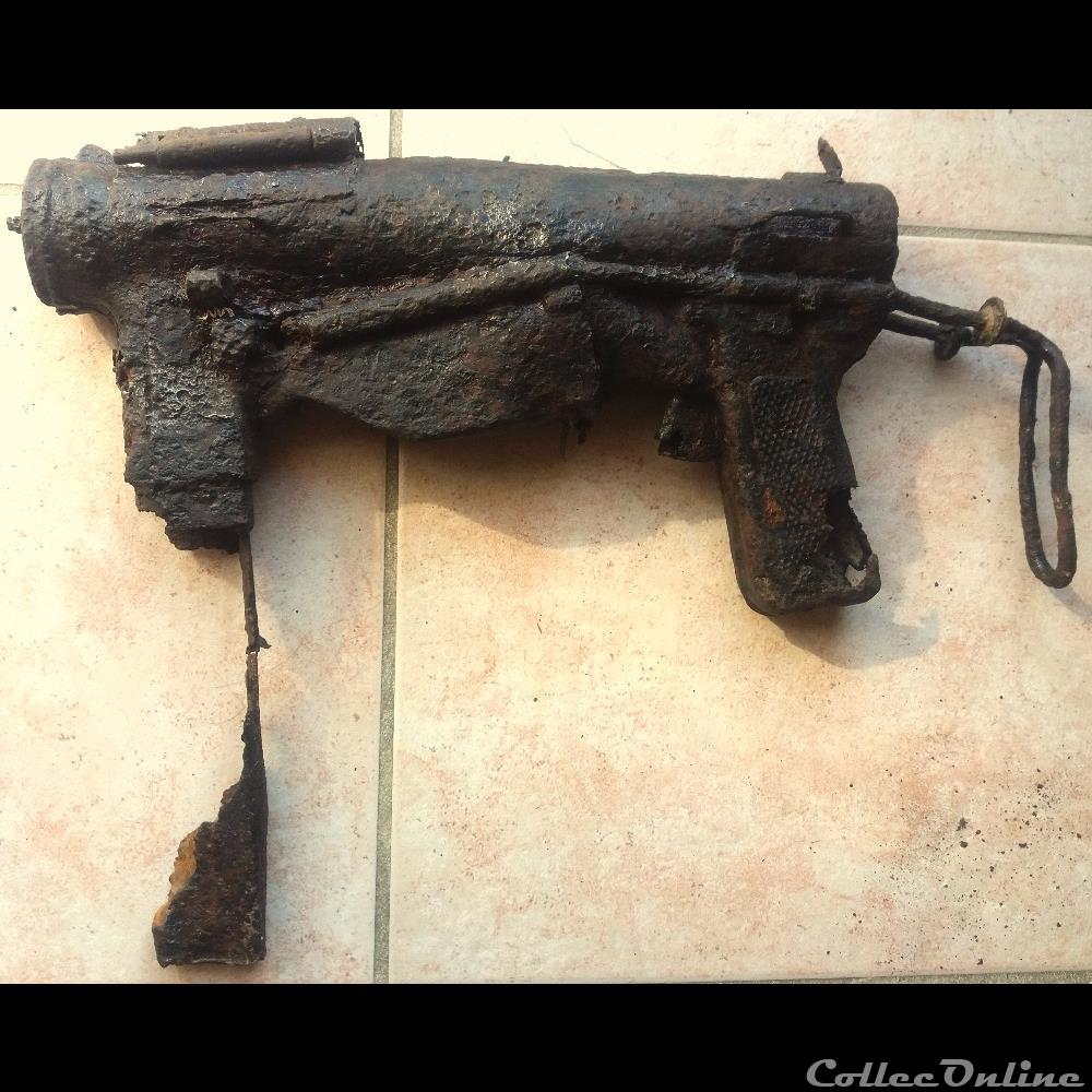 Pistolet mitailleur M3 militarium mitrailleur fusil pistolet mitailleur m3