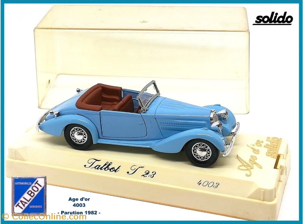 TALBOT LAGO T23 modeles reduits voitures talbot lago t23