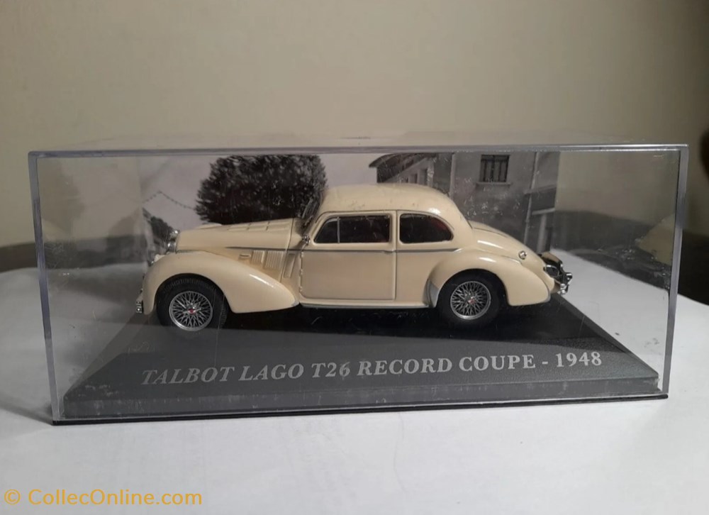 Talbot Lago T26 record coupé modeles reduits voitures talbot lago t26 record coupe