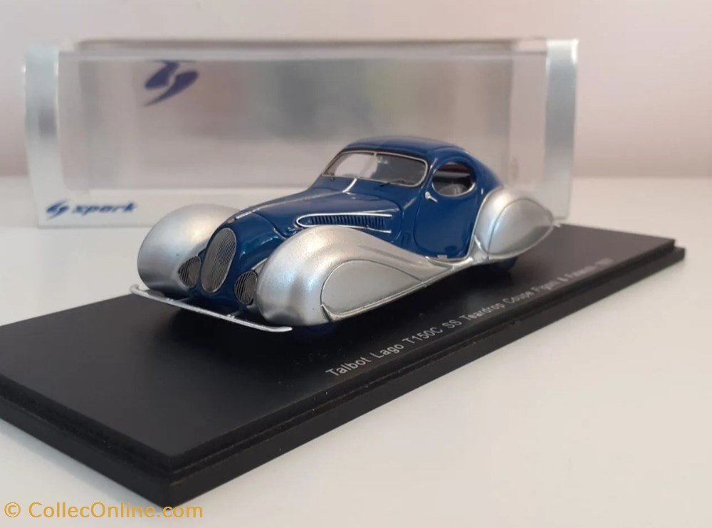 modeles reduits voitures talbot lago t150c ss teardrop coupe figoni falaschi 1937