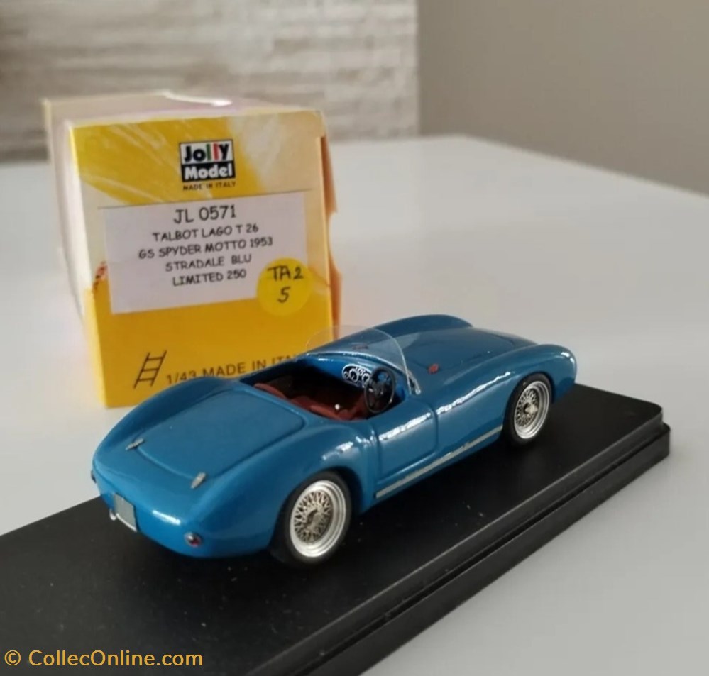 TALBOT LAGO T26 GS SPIDER MOTTO 1953 modeles reduits voitures talbot lago t26 gs spider motto 1953