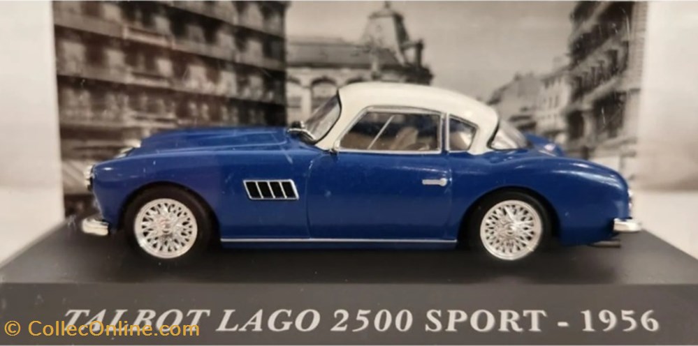 Talbot Lago 2500 sport 1956 modeles reduits voitures talbot lago 2500 sport 1956