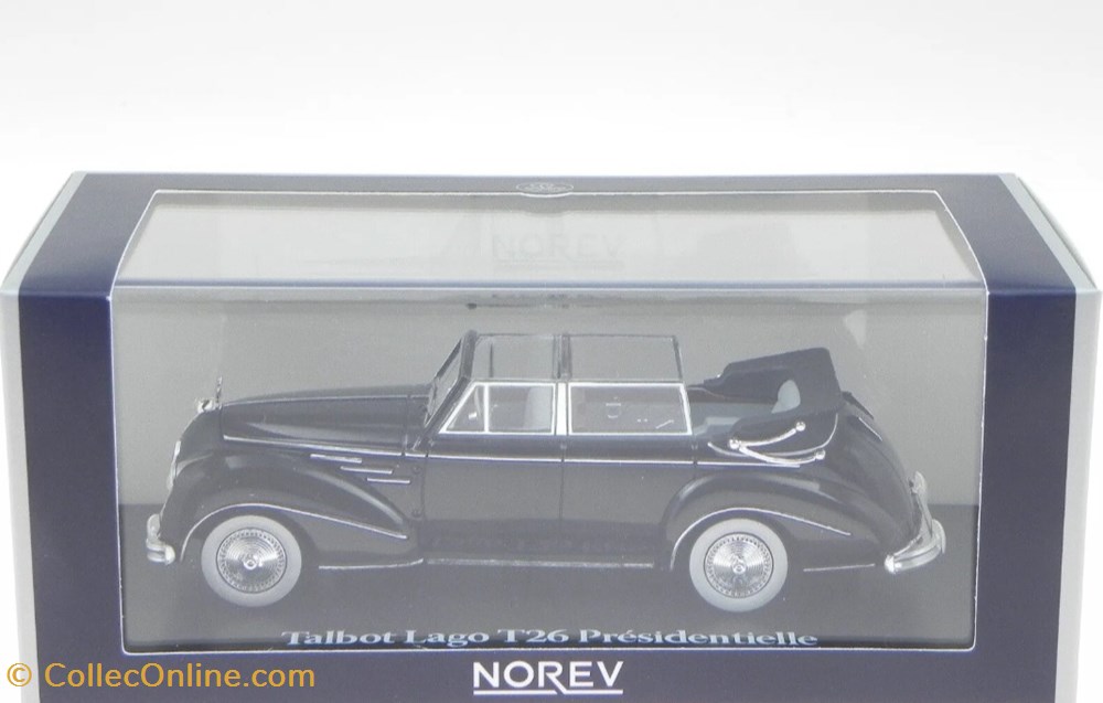 Talbot Lago T26 présidentielle modeles reduits voitures talbot lago t26 presidentielle