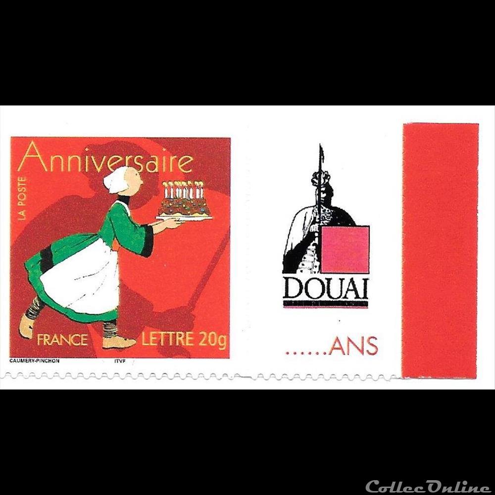 france 43 timbre personnalisable no 3778 b