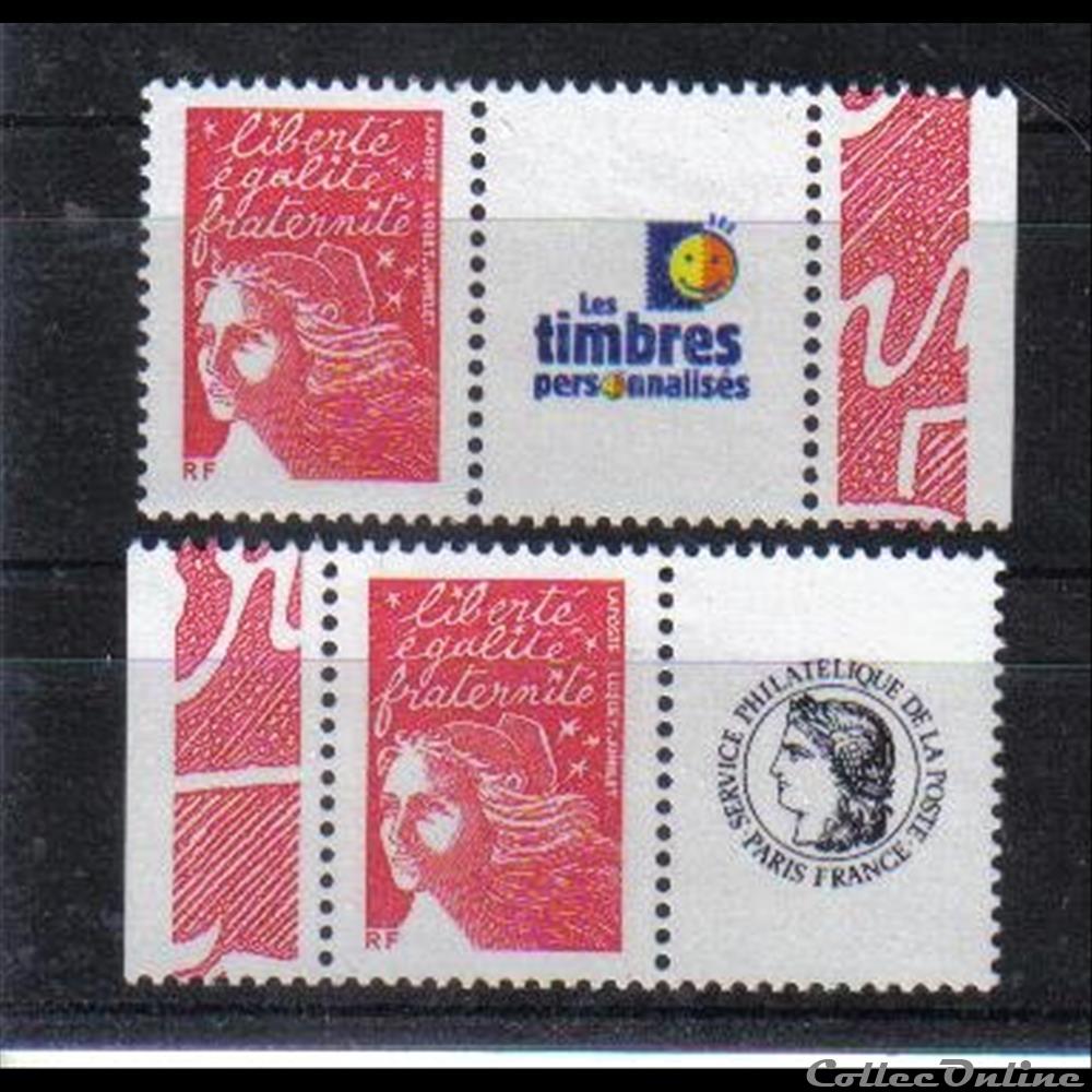 france 11 timbres personnalises no 3587 a