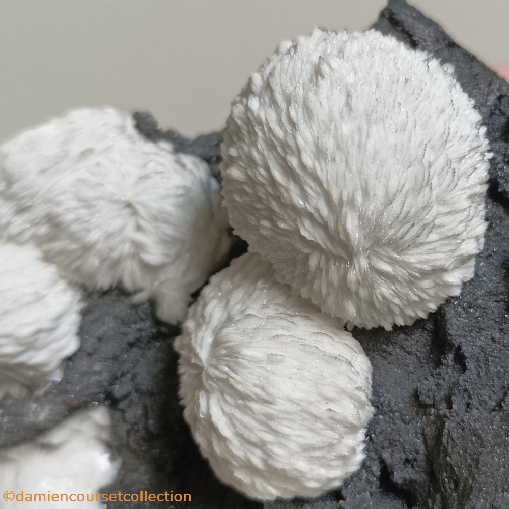 Barite, Saint Laurent le minier, Gard 2 mineraux meteorites baryte barite saint laurent le minier gard