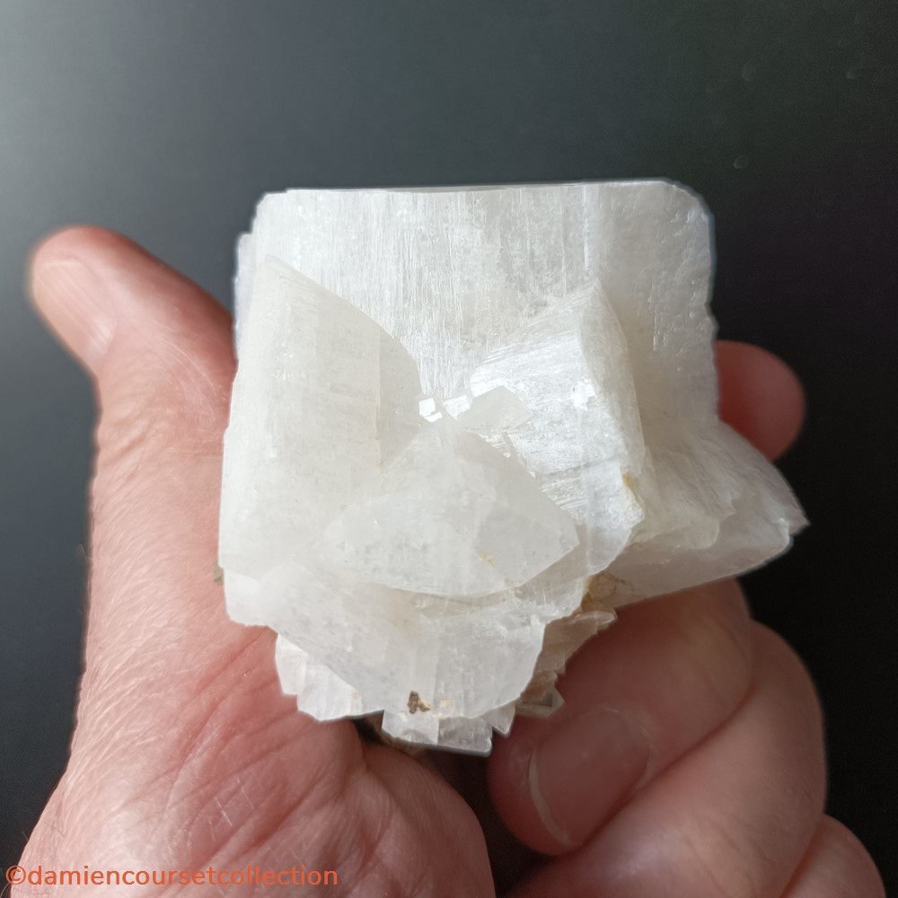 Adulaire et Quartz 3 mineraux meteorites orthoclase adulaire et quartz