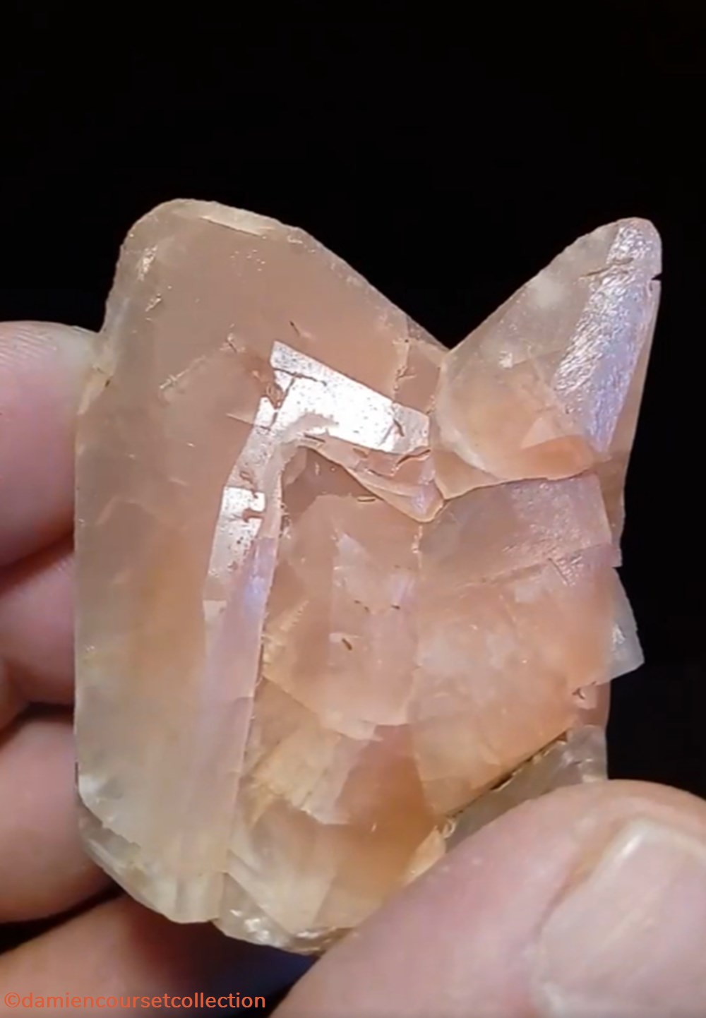 mineraux meteorites macle calcite vaiges mayenne