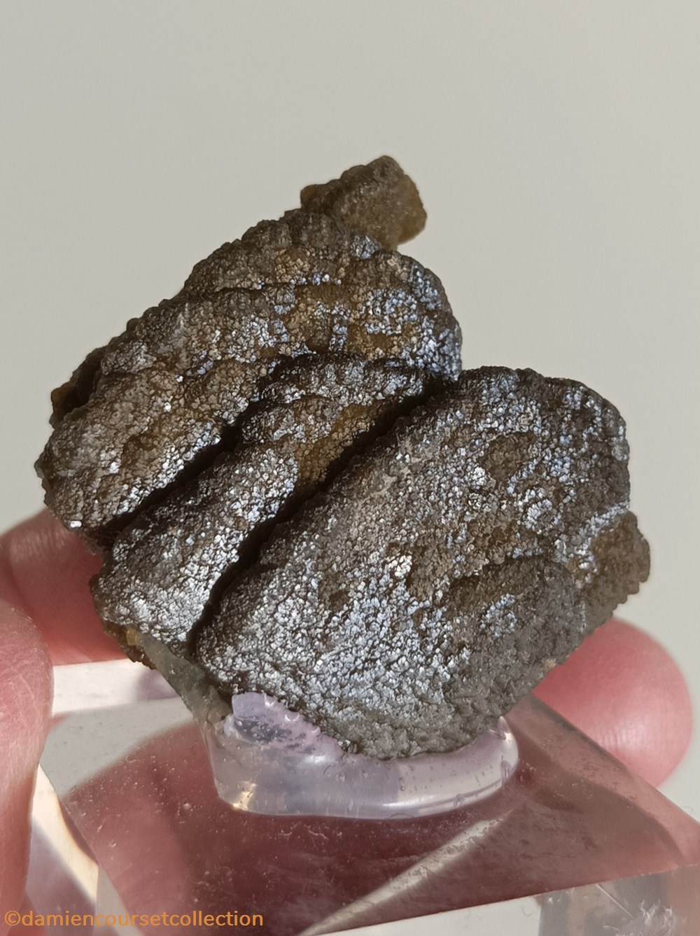 Siderite mineraux meteorites siderite