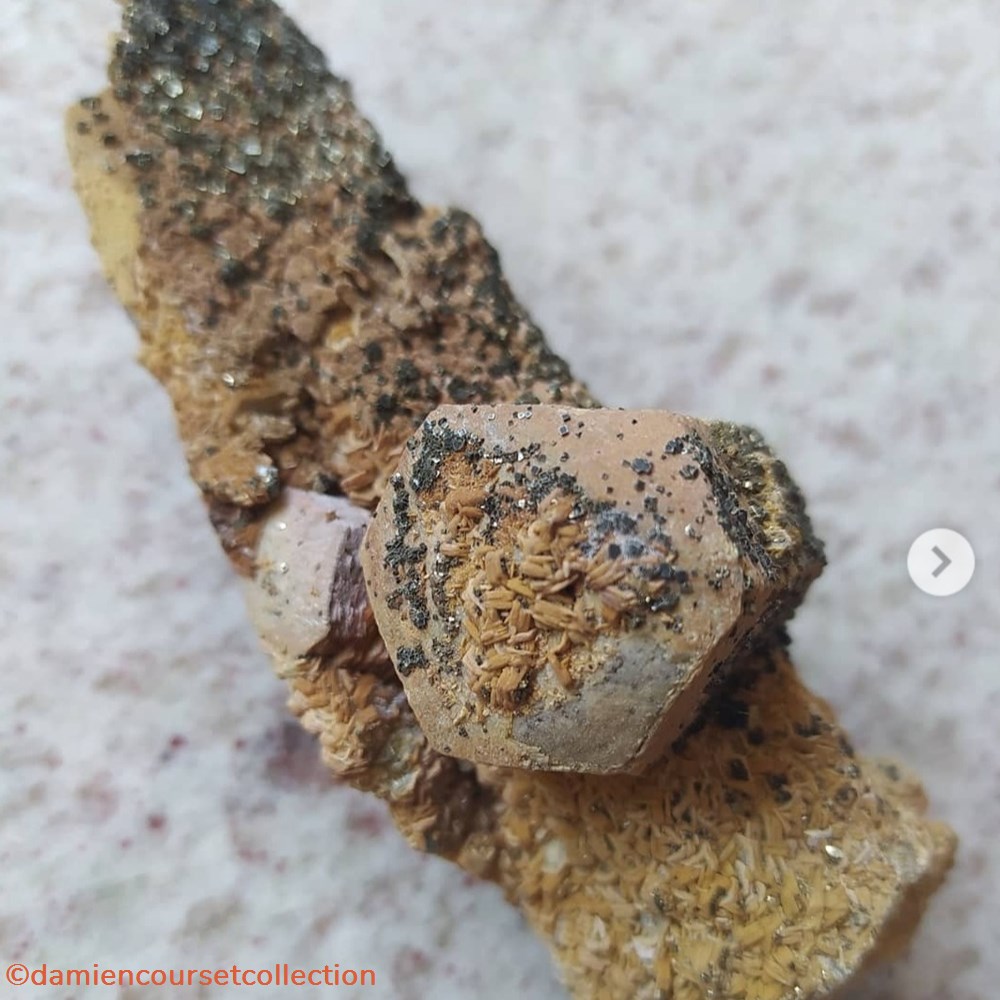 mineraux meteorites siderite