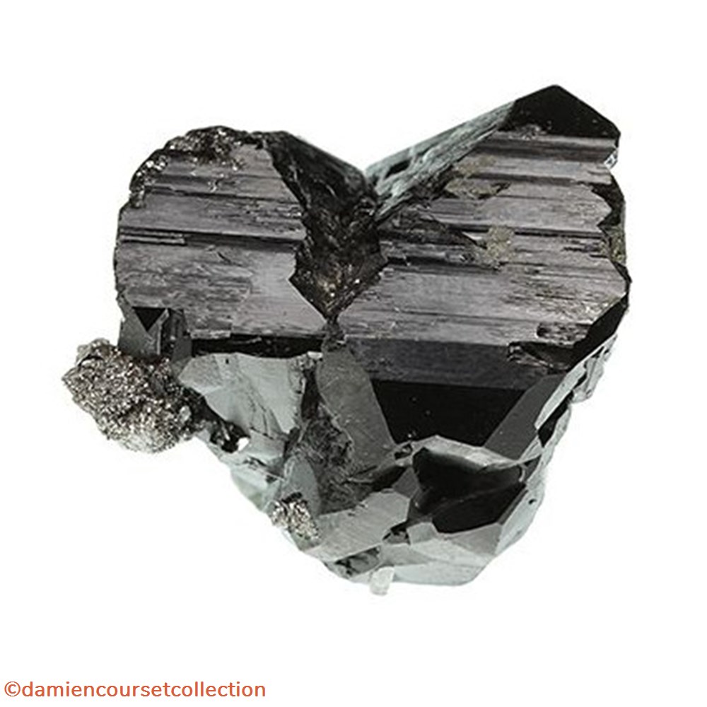 mineraux meteorites ferberite macle