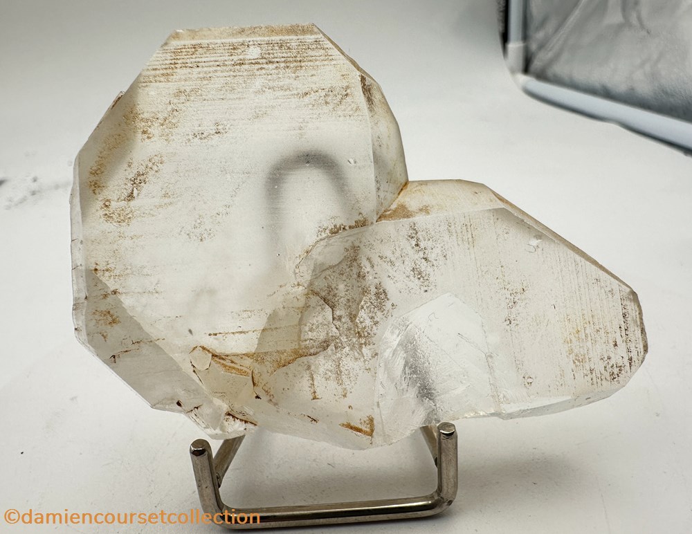 Quartz "macle du Japon" (8 cm) 4 mineraux meteorites quartz macle du japon 8 cm