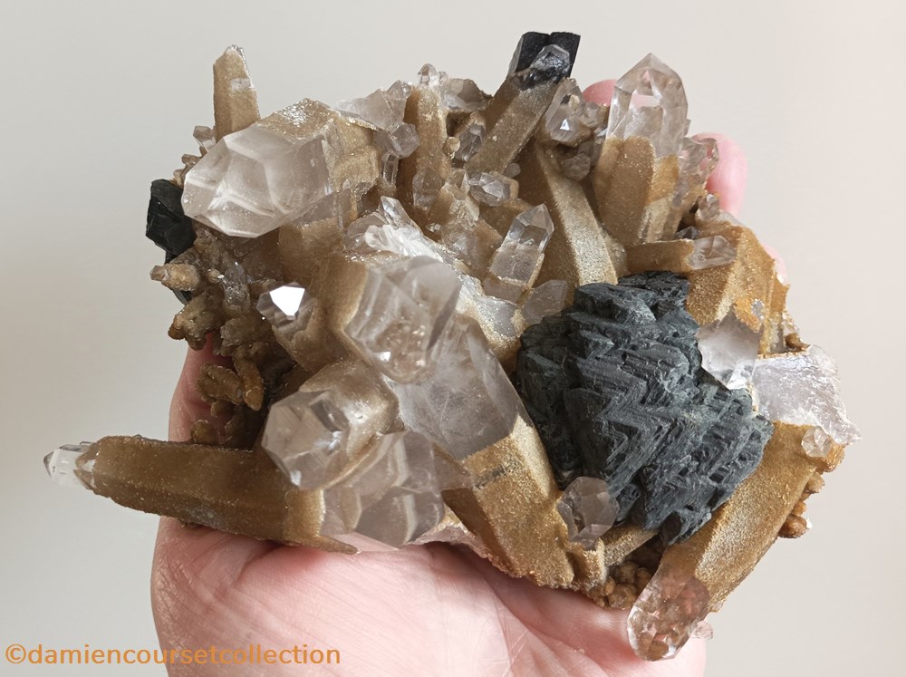 Sphalerite, ferberite, quartz et muscovite mineraux meteorites sphalerite ferberite quartz et muscovite