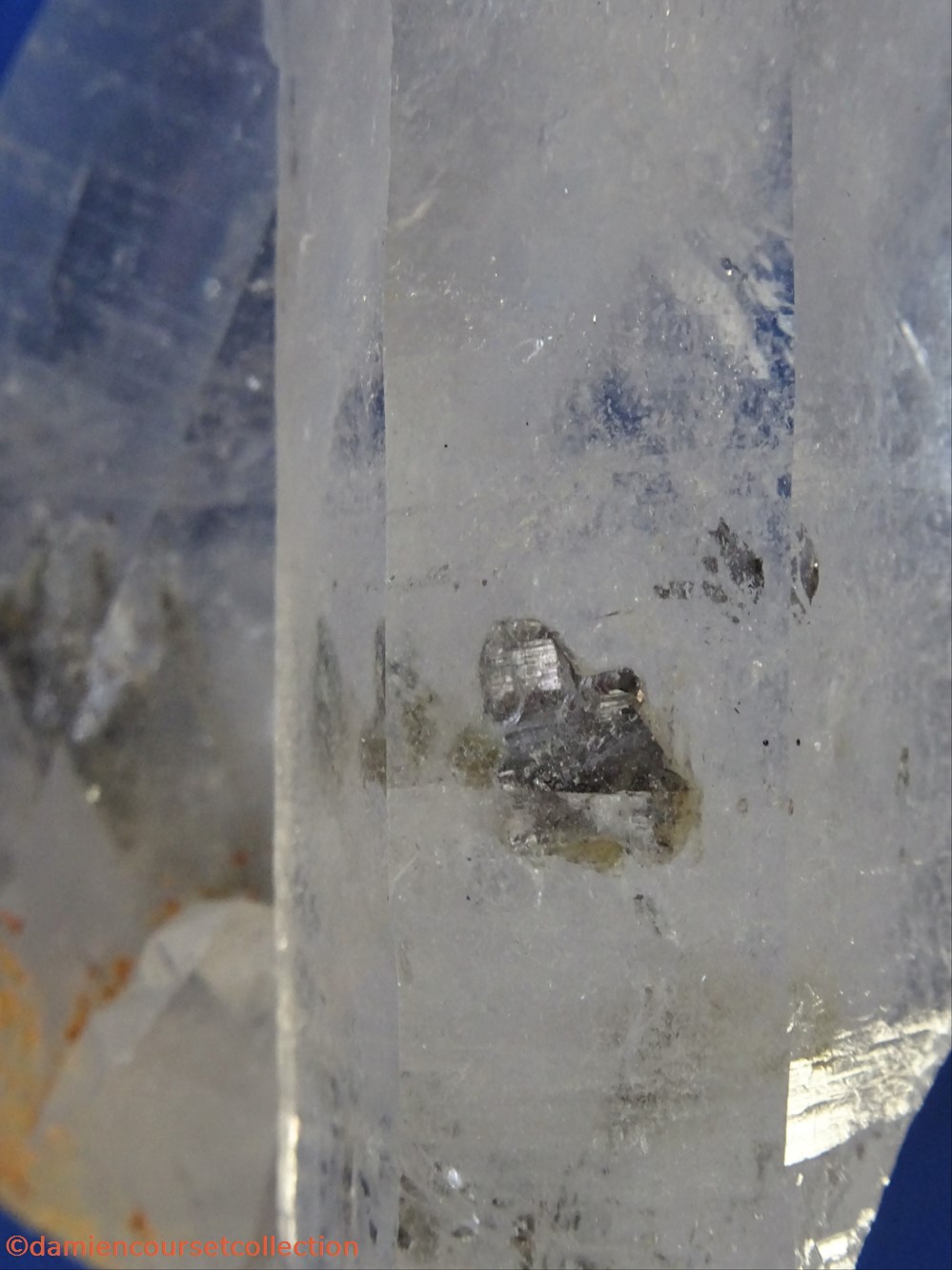 Arsénopyrite dans Quartz 2 mineraux meteorites arsenopyrite dans quartz