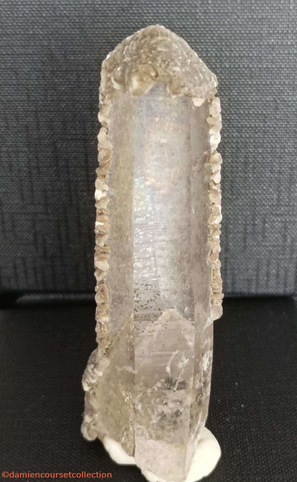 Quartz "sceptre" mineraux meteorites quartz sceptre
