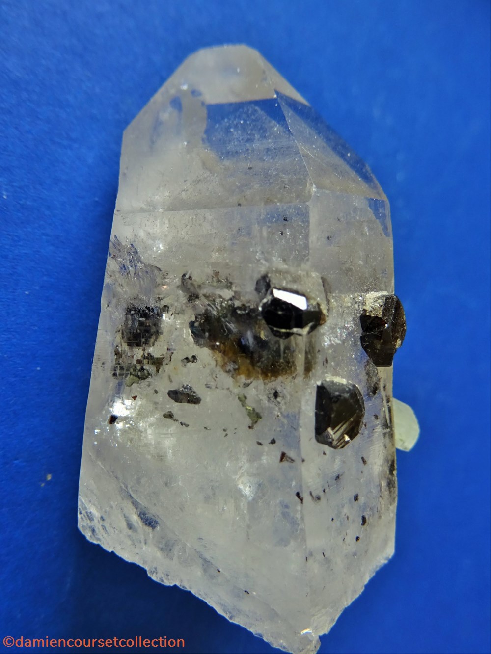 Cassitérite sur Quartz mineraux meteorites cassiterite sur quartz
