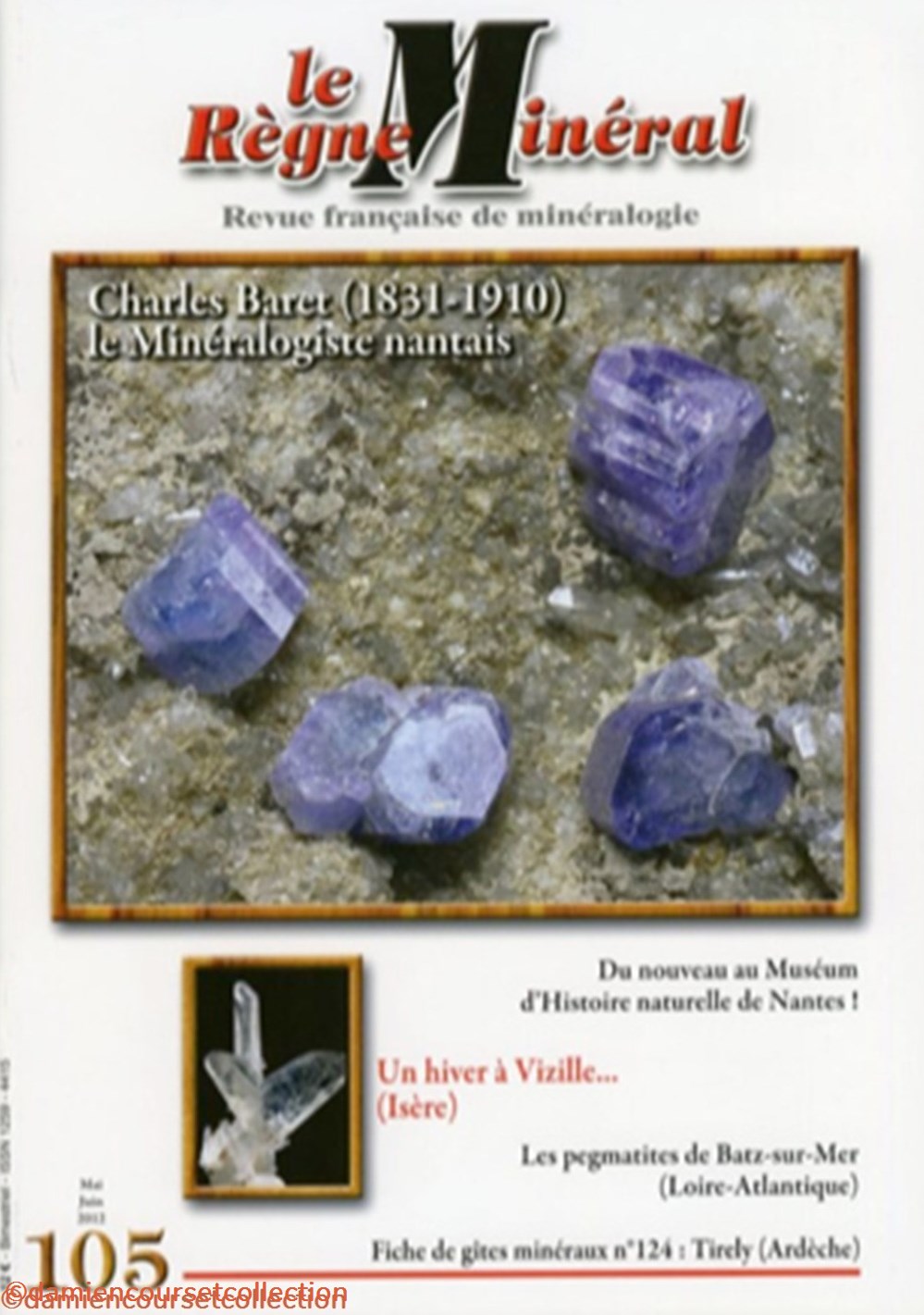 Quartz de Vizille (Isère) 4 mineraux meteorites macle du japon quartz de vizille isere