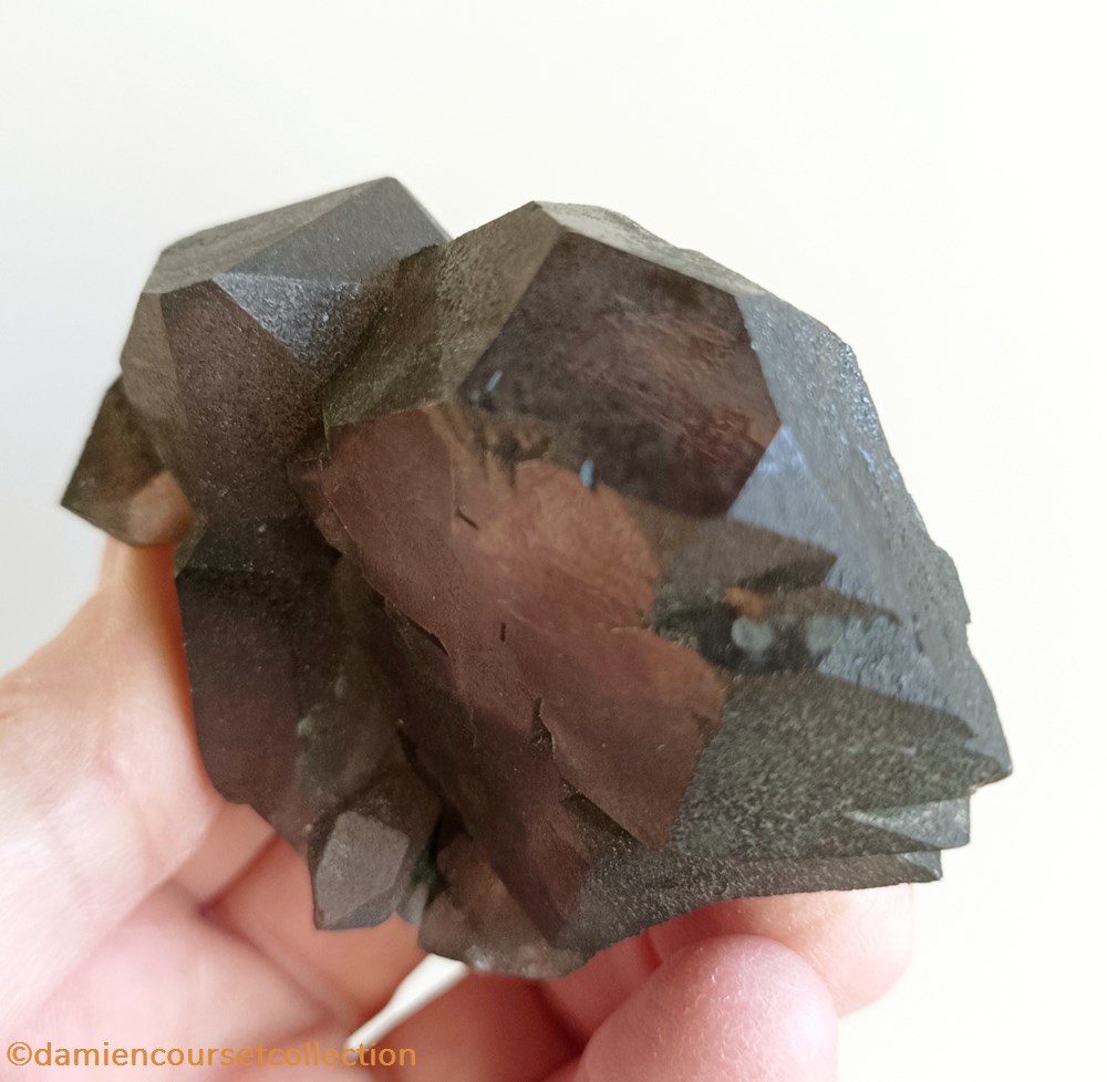 Gwindel - Massif du Mont Blanc- France 3 mineraux meteorites quartz gwindel massif du mont blanc france