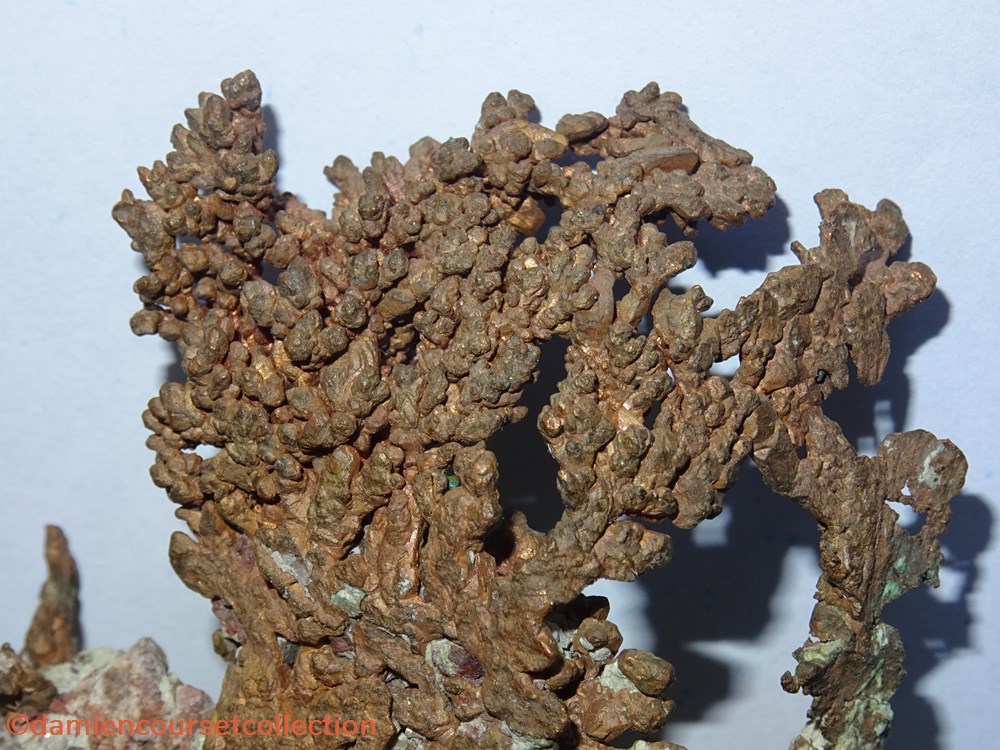 Cuivre natif 3 mineraux meteorites cuivre natif