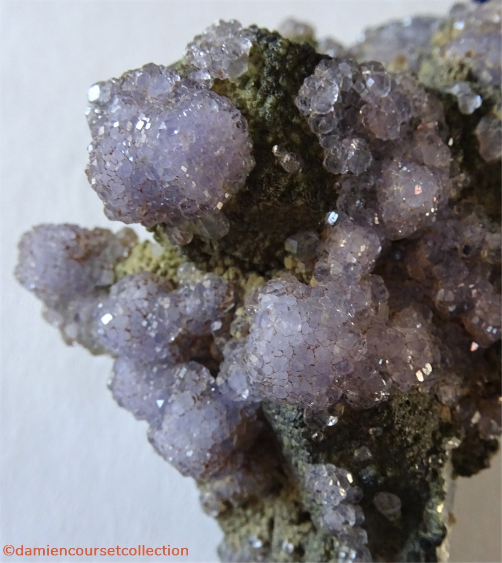 Fluorite, Clinochlore et Quartz 3 mineraux meteorites fluorite clinochlore et quartz